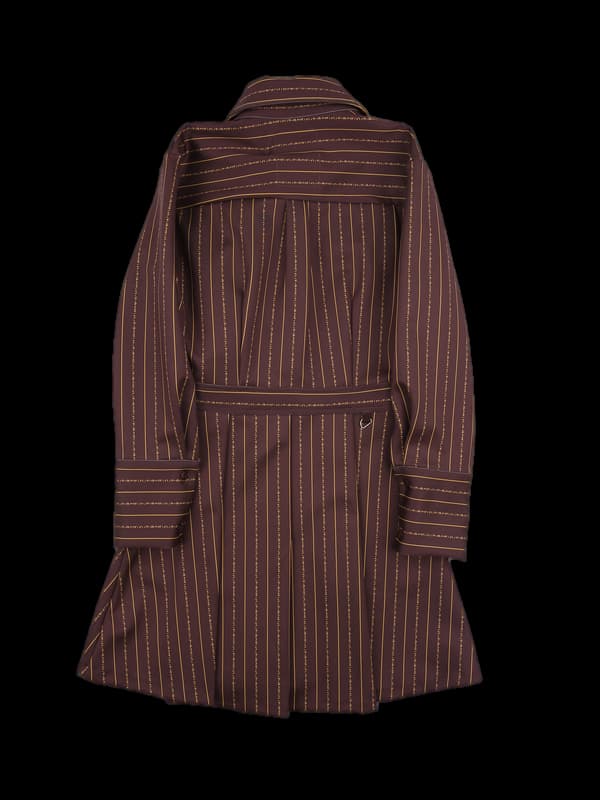 로고 스트라이프 원피스