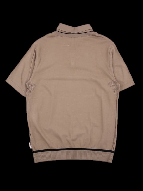 [남성] 브이넥 카라반팔니트