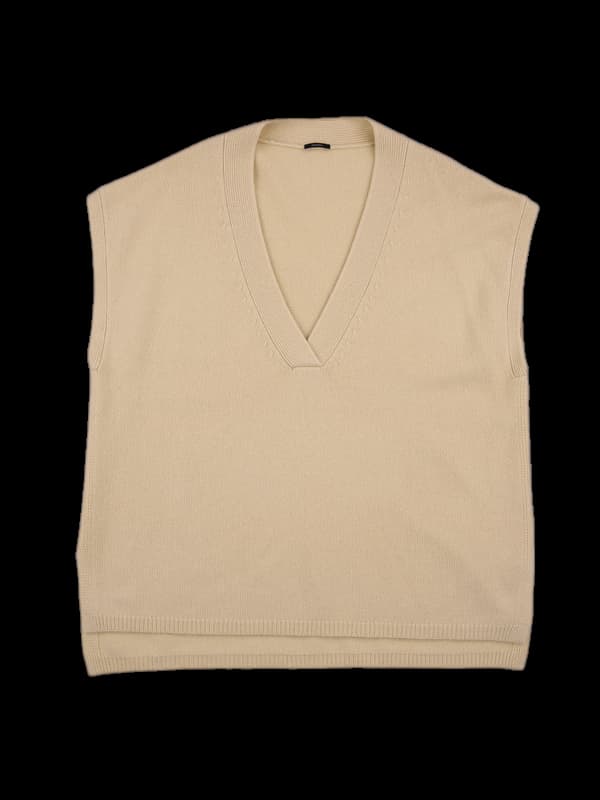 오버핏 캐시미어 베스트