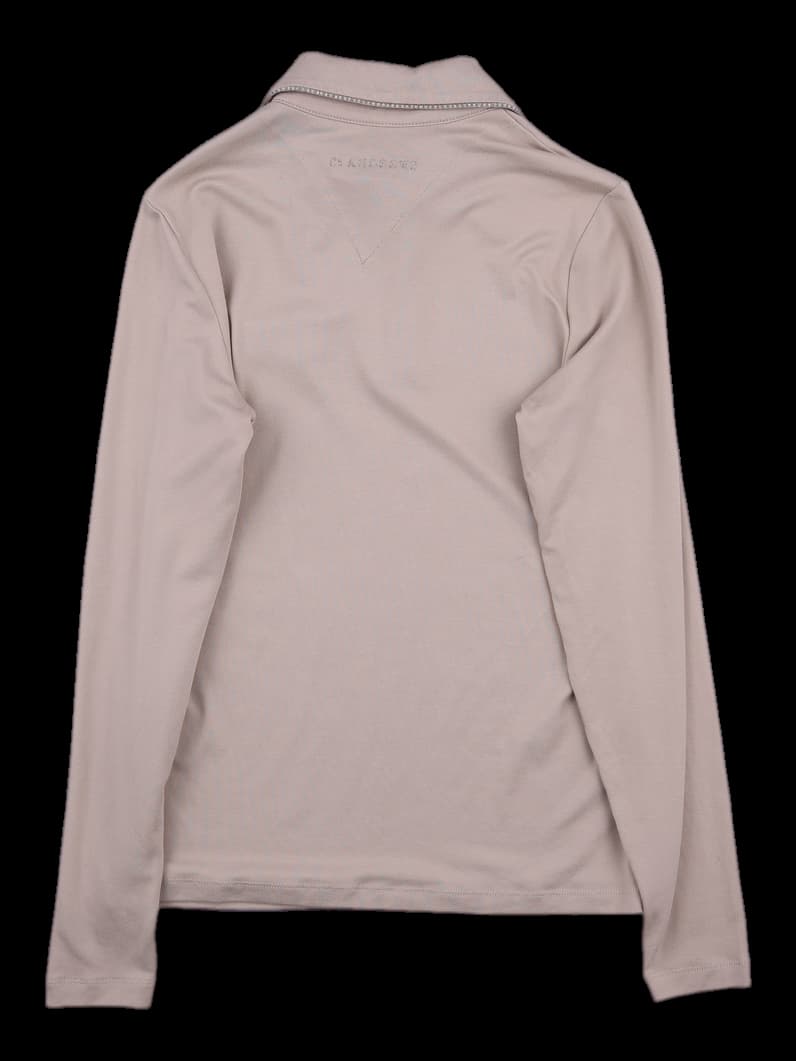 큐빅 긴팔 카라티