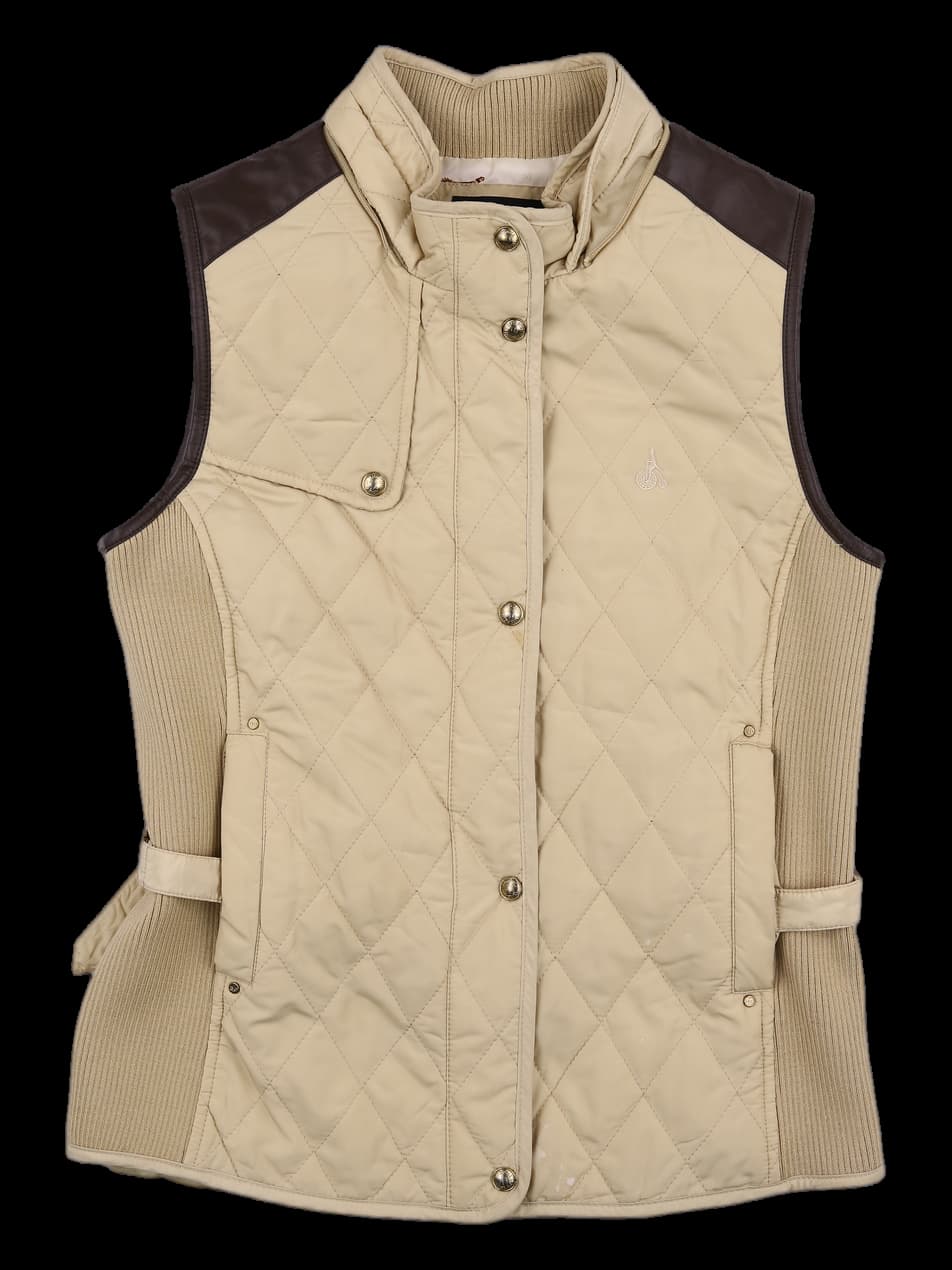 누빔 패딩 조끼