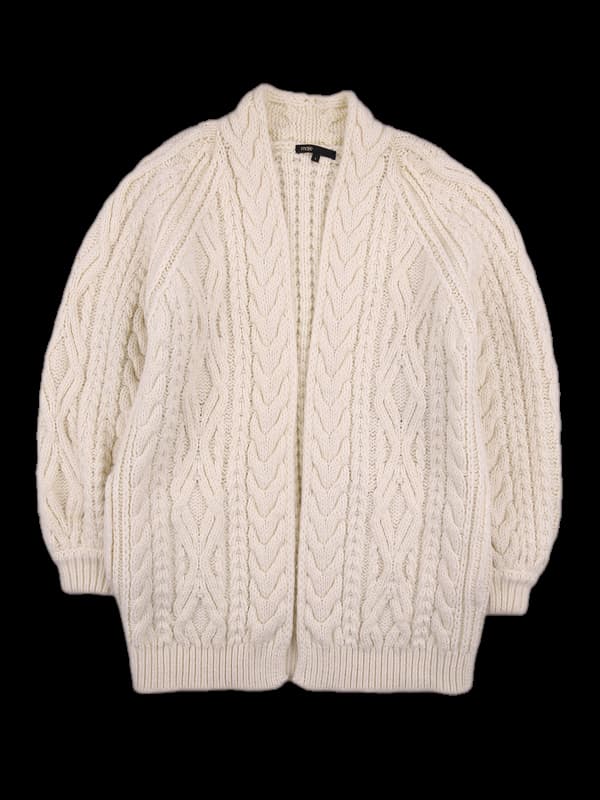 꽈배기 하프 가디건