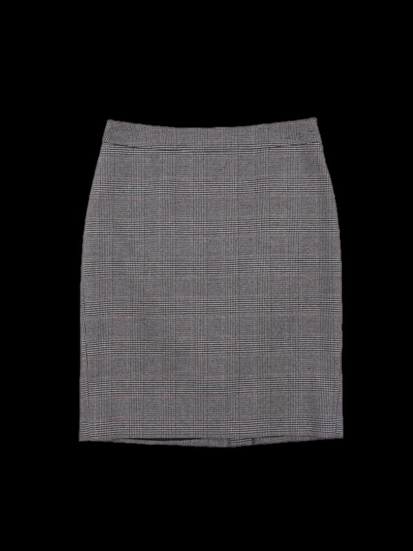 체크 스커트