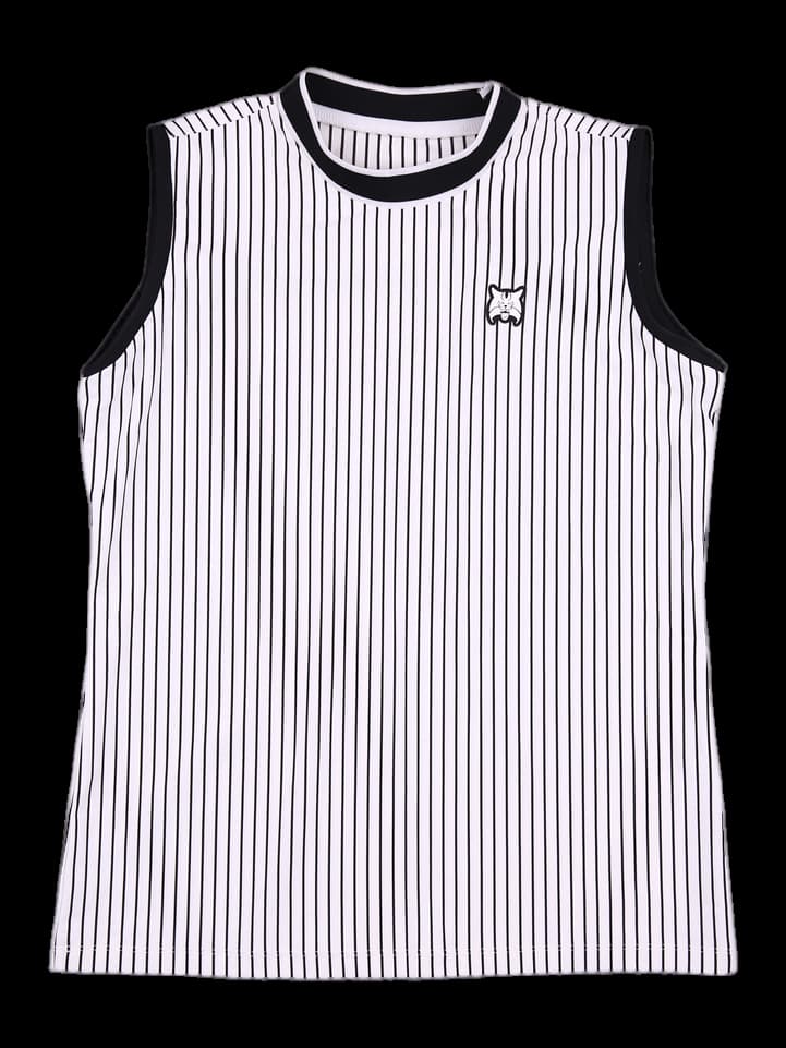 스트라이프 민소매