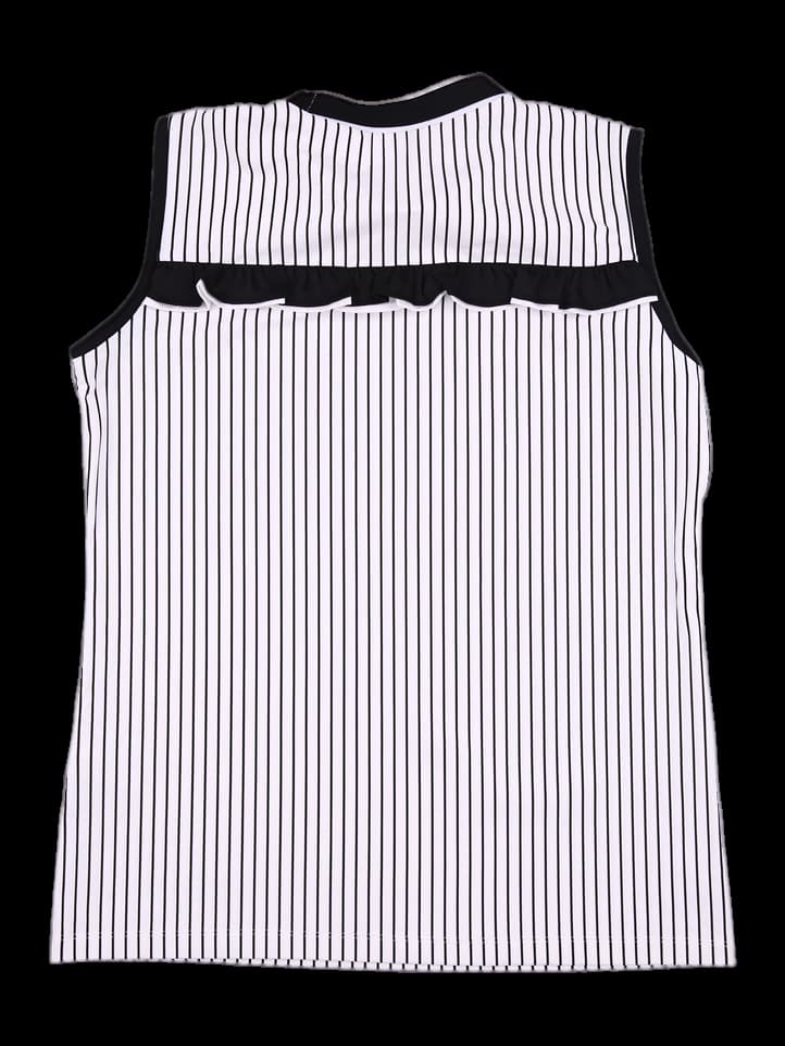 스트라이프 민소매