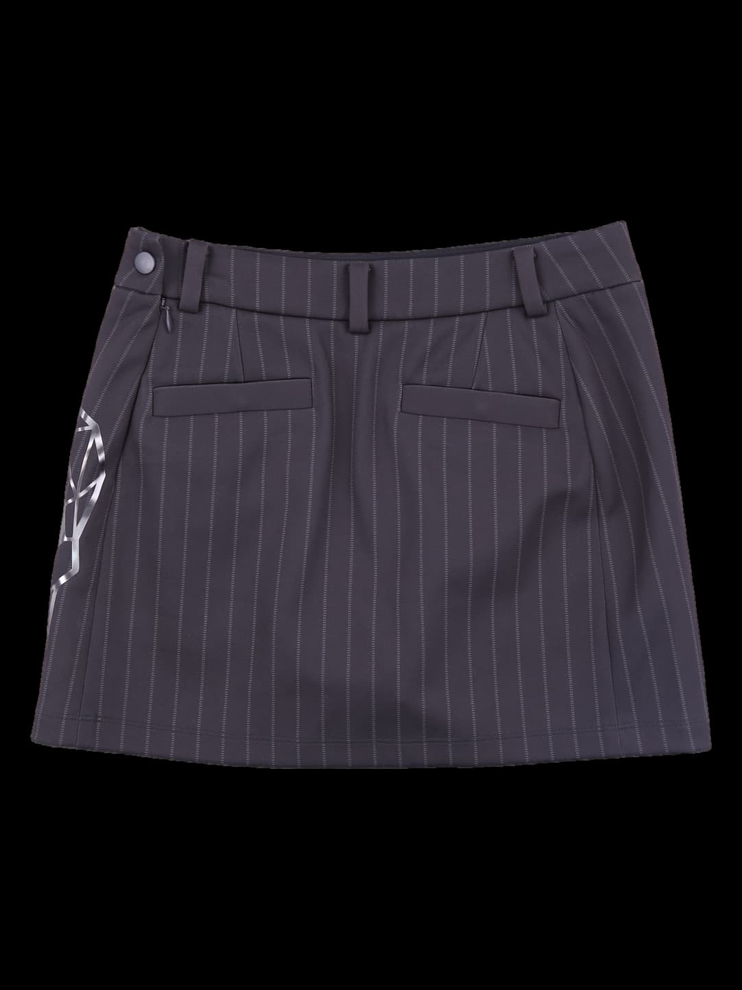 스트라이프 스커트