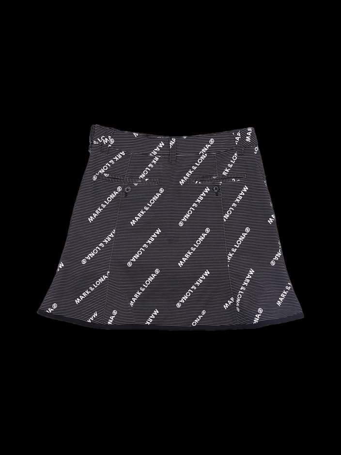 스트라이프 스커트