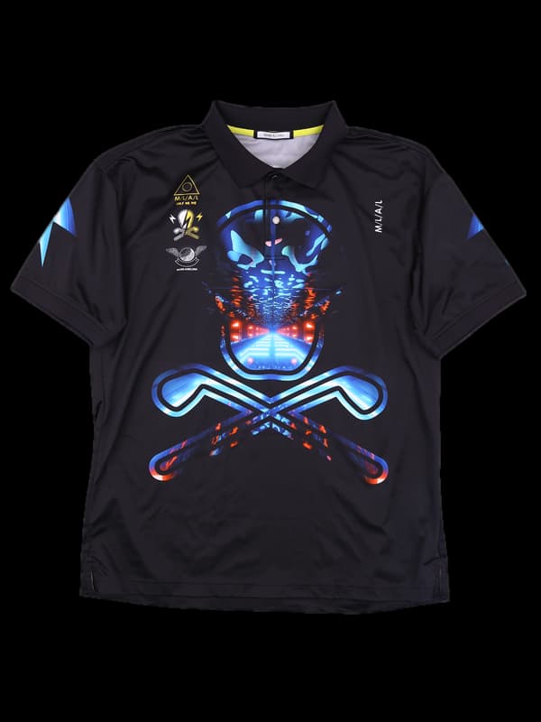 [남성] 패턴 반팔 카라티