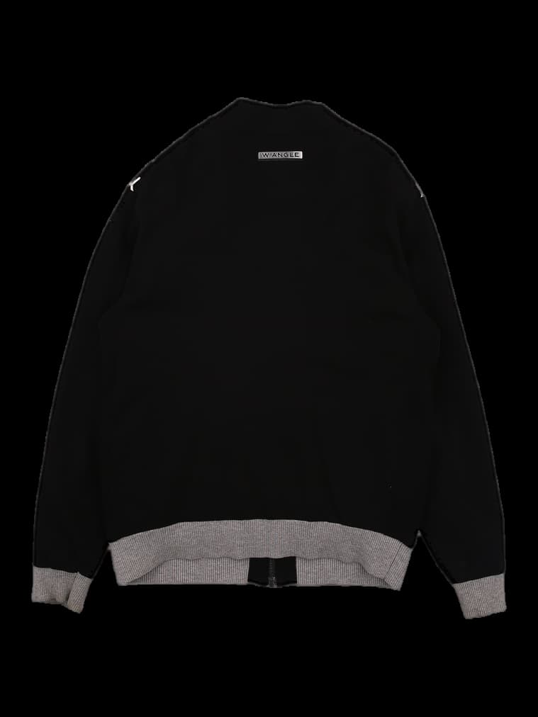 방풍 니트 가디건