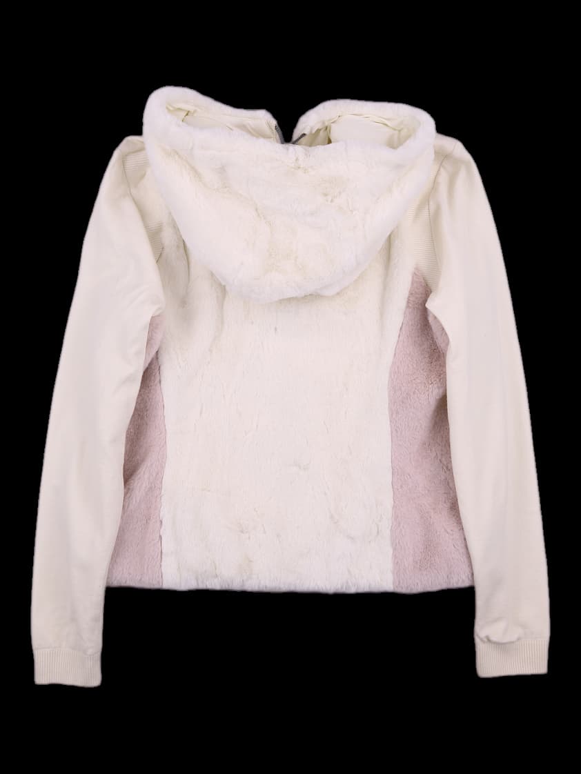 털 니트 가디건