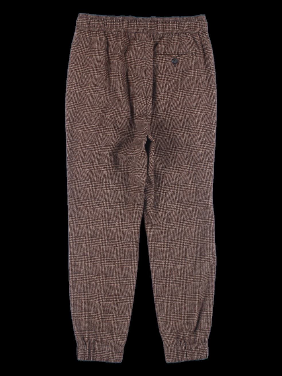 밴딩 체크 팬츠