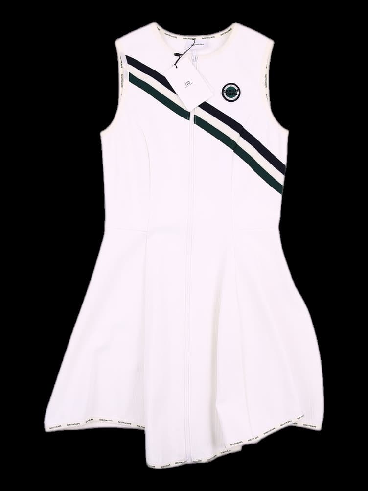 [새상품]민소매 지퍼 원피스