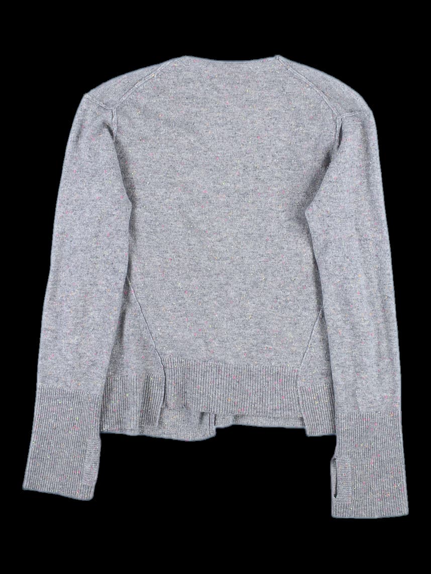 썸홀 긴팔 가디건