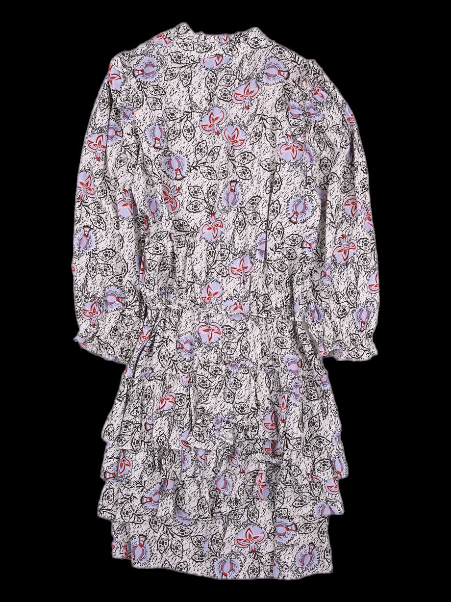 프릴 긴팔 원피스