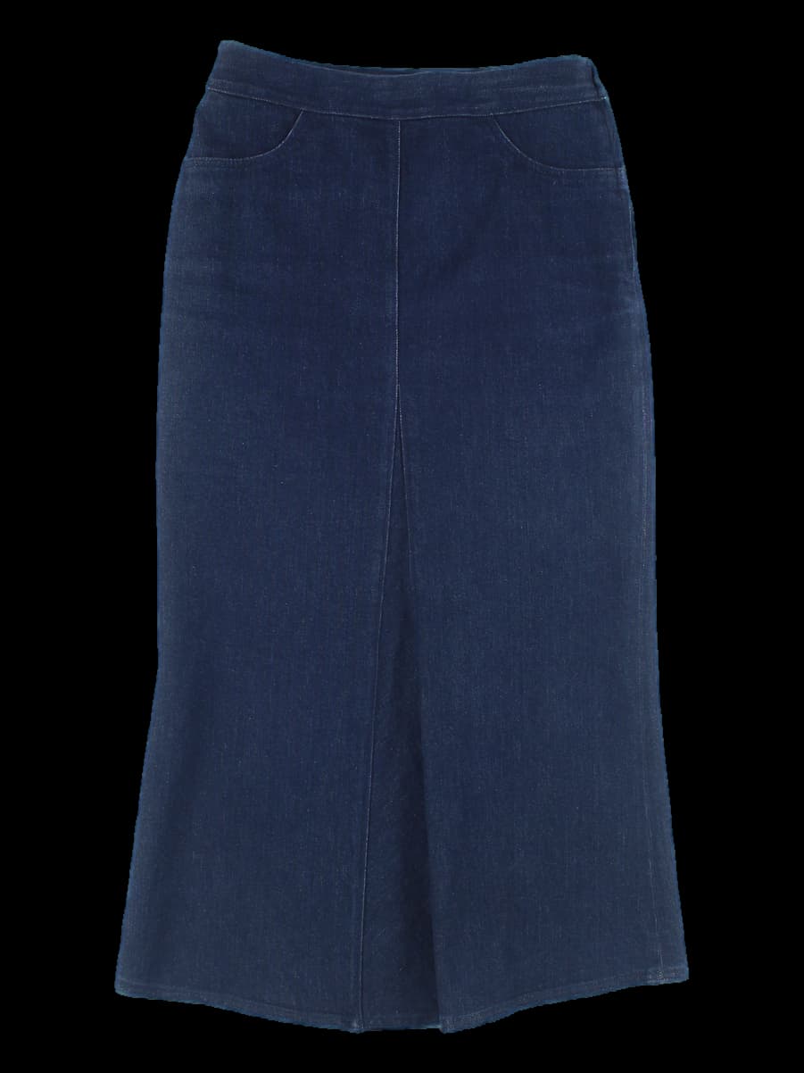 데님 롱 스커트