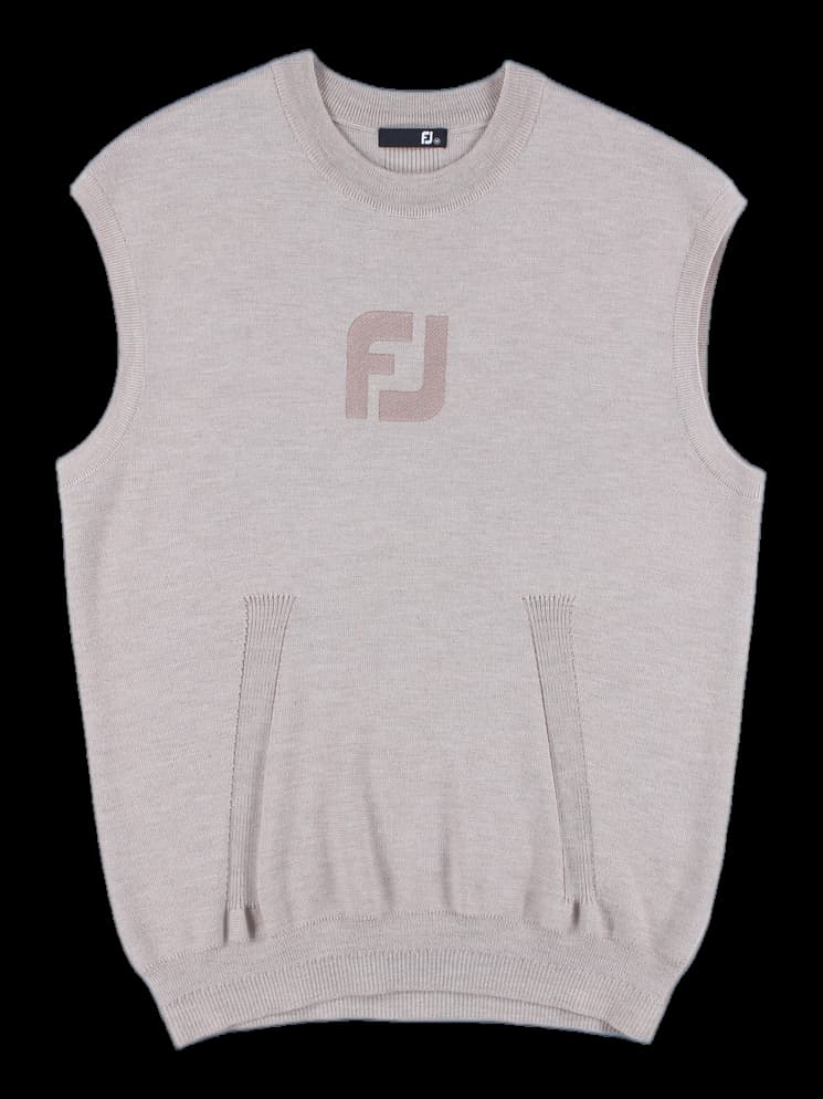 [남성] 로고 니트 베스트