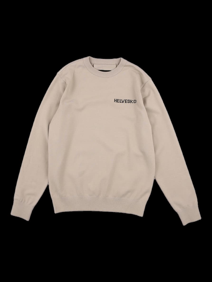 [남성][2024] 로고 긴팔 니트