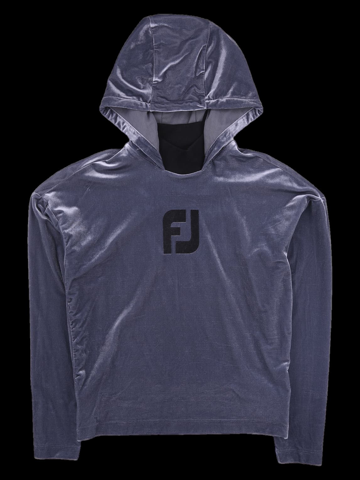 벨벳 후드 티셔츠