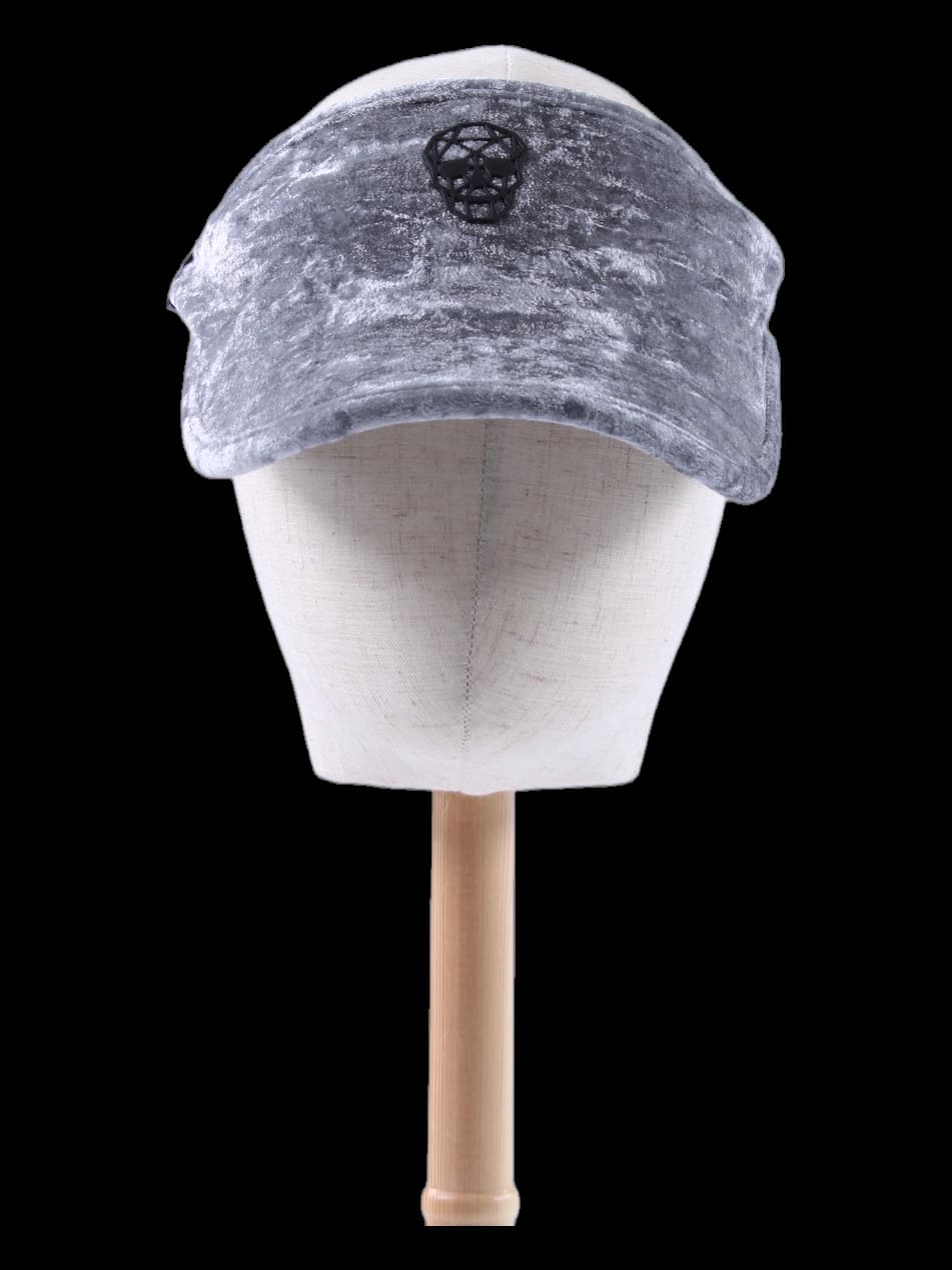 벨벳 로고 선바이저