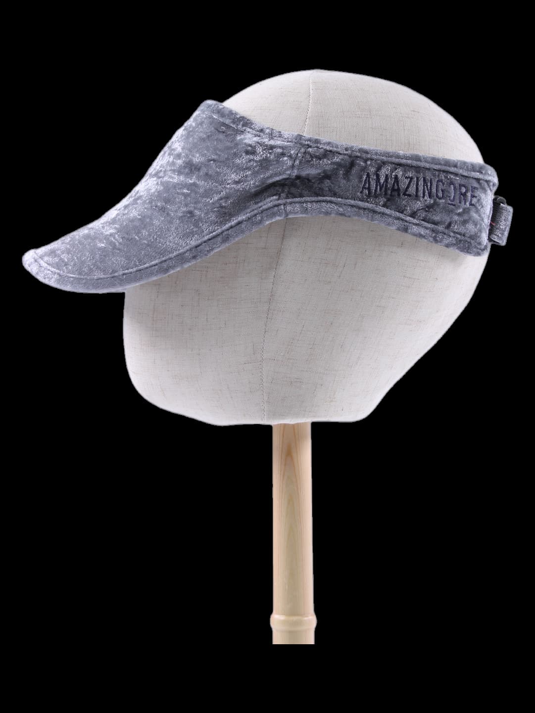 벨벳 로고 선바이저