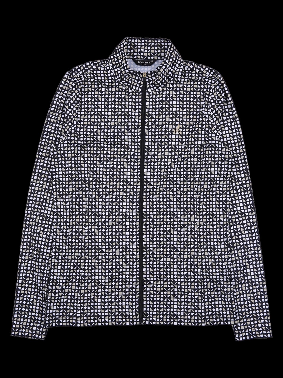 스트레치 패턴 집업