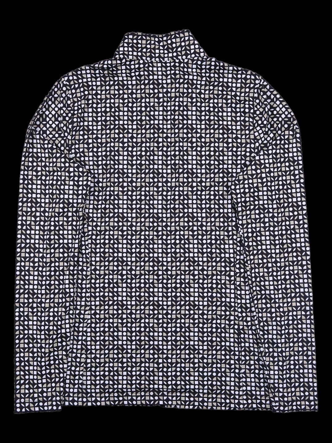 스트레치 패턴 집업