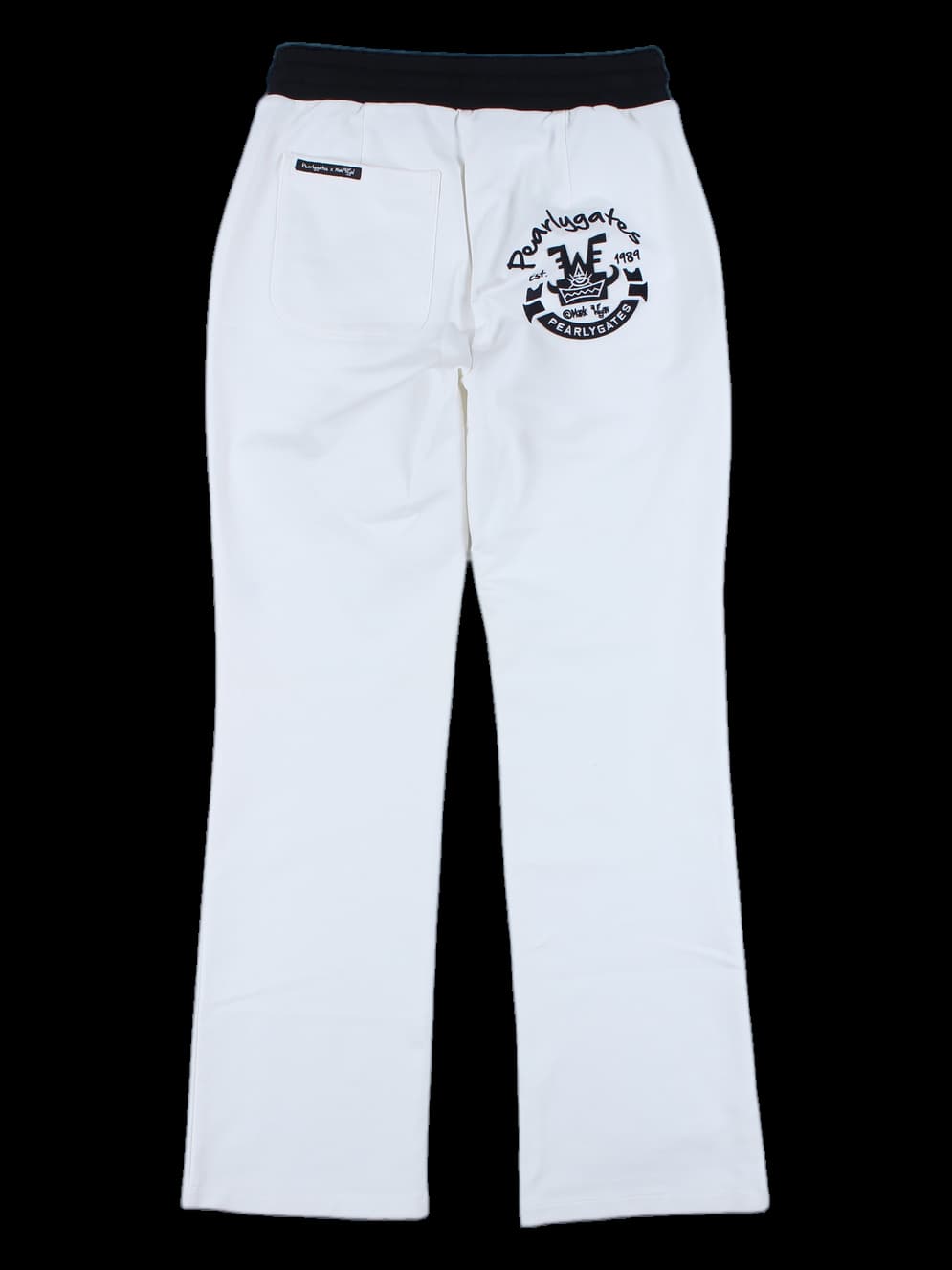 [새상품] 배색 밴딩 롱팬츠