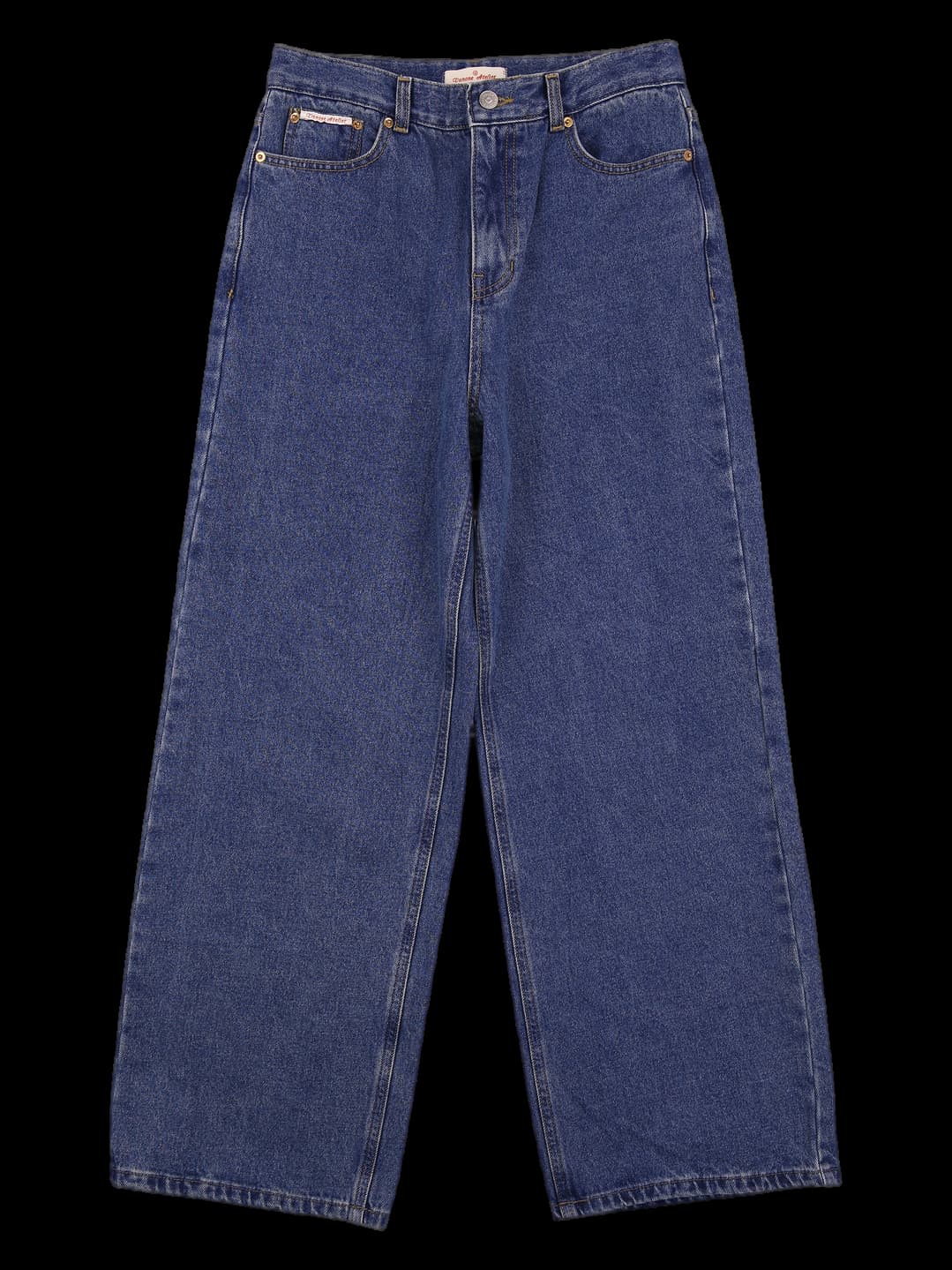 와이드 데님 진