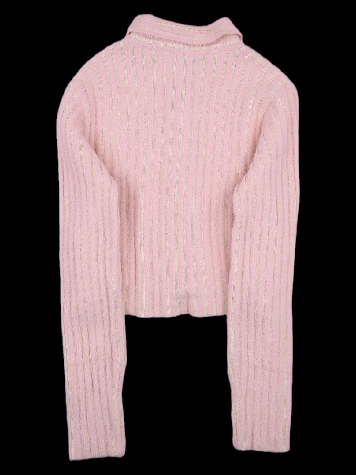 긴팔 카라 가디건