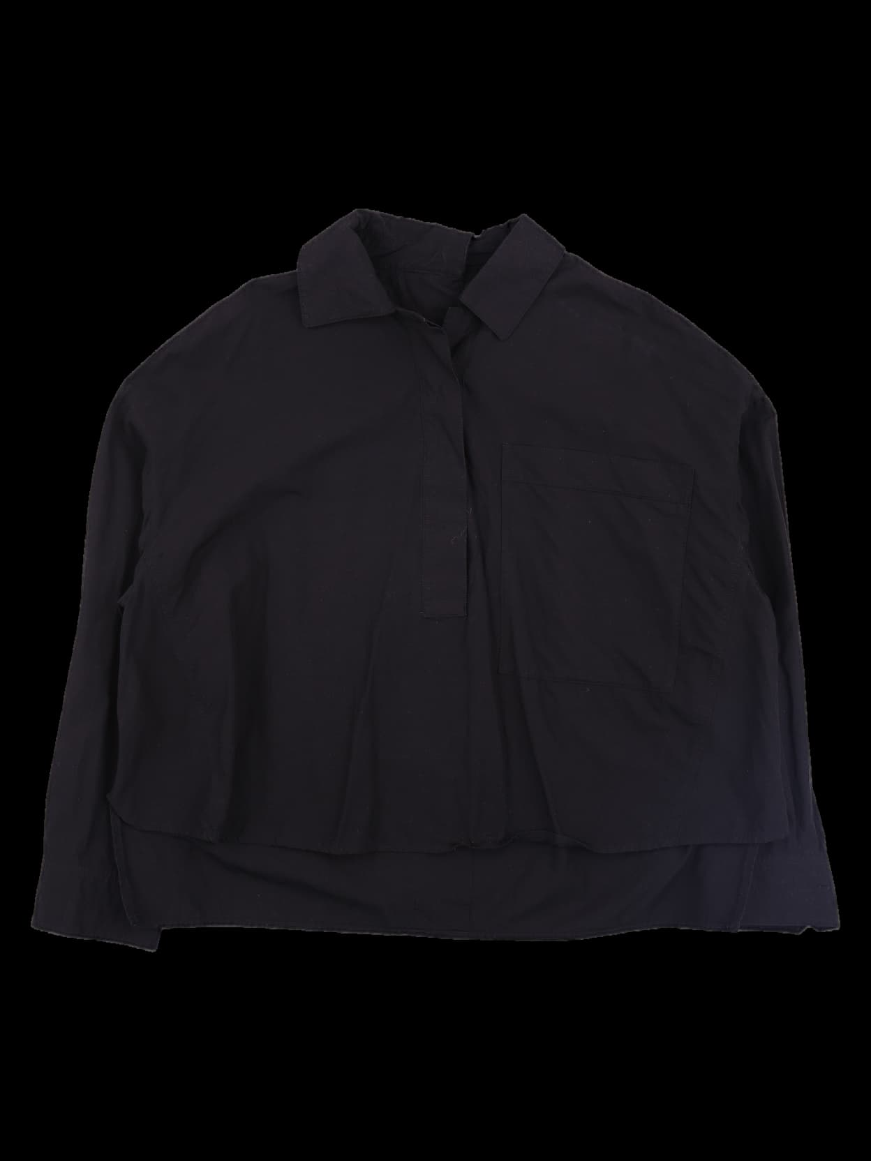 포켓 언밸런스 셔츠