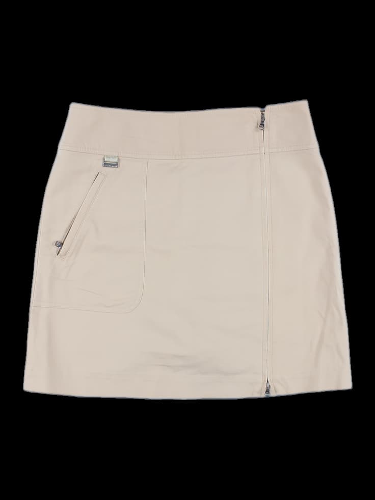 지퍼 포인트 치마