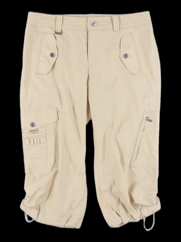 7부 포켓 포인트 바지