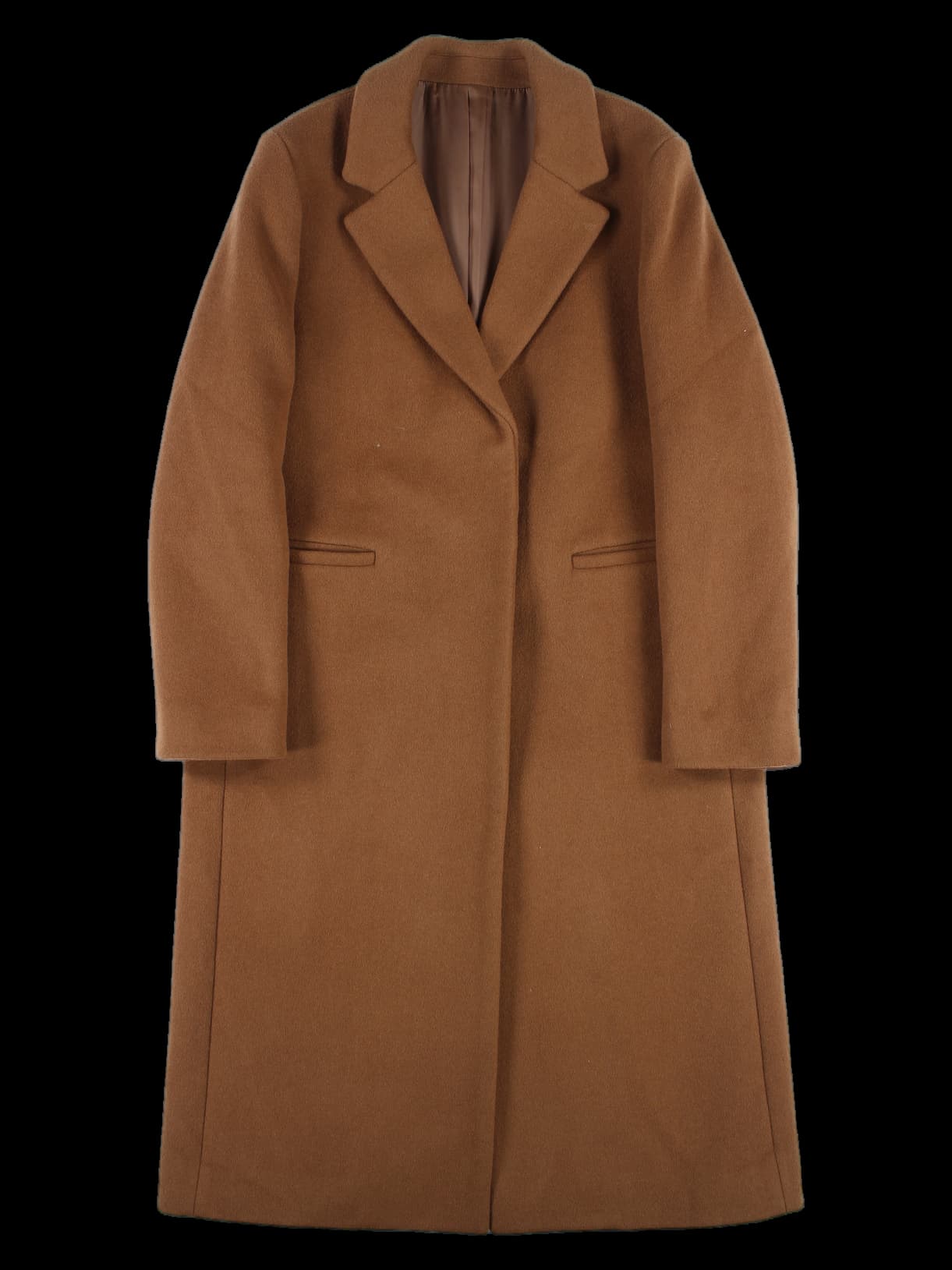 캐시미어 블랜드 롱 코트