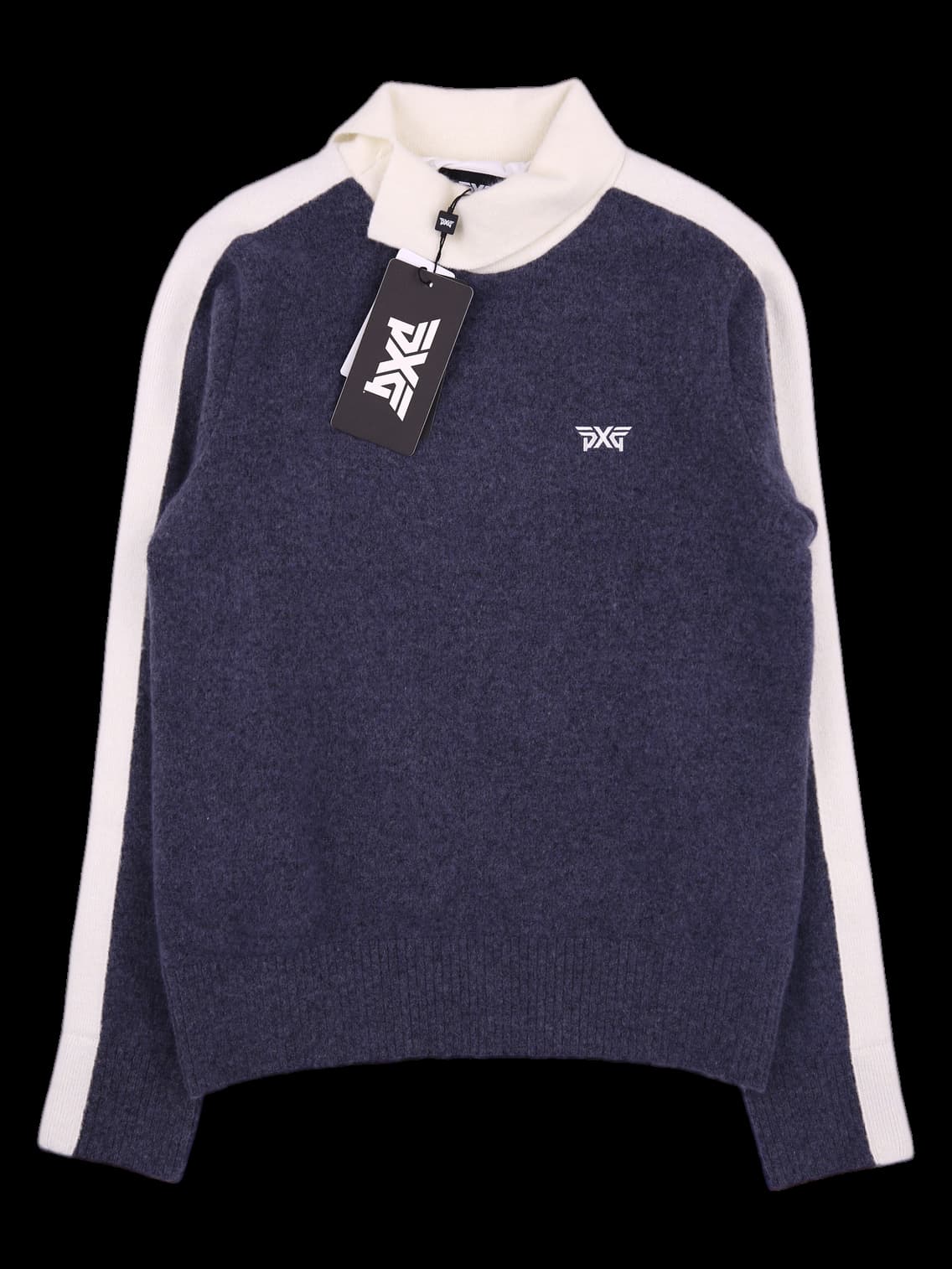 [새상품][2025] 방풍 배색 니트