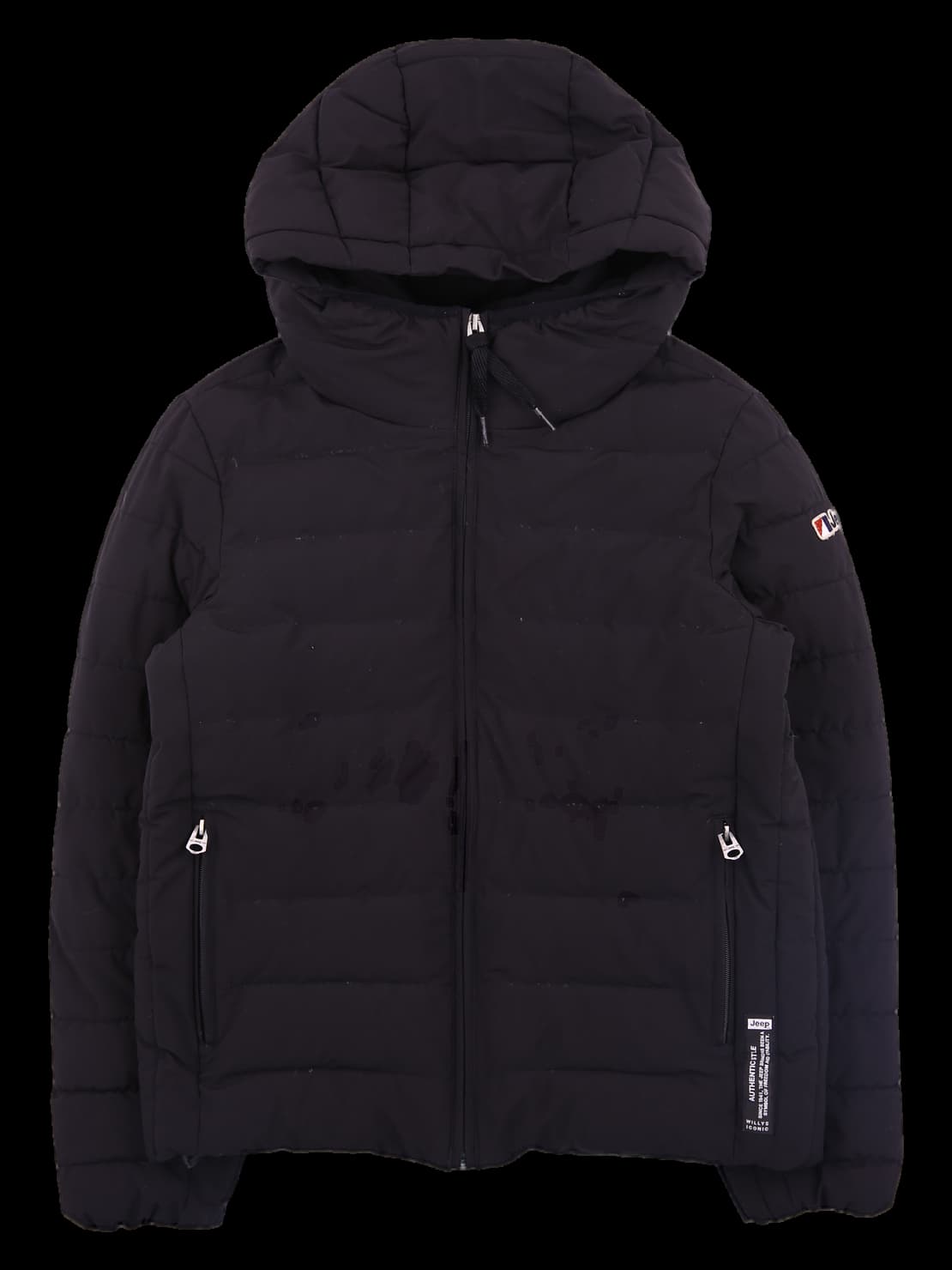 베이직 후드 패딩