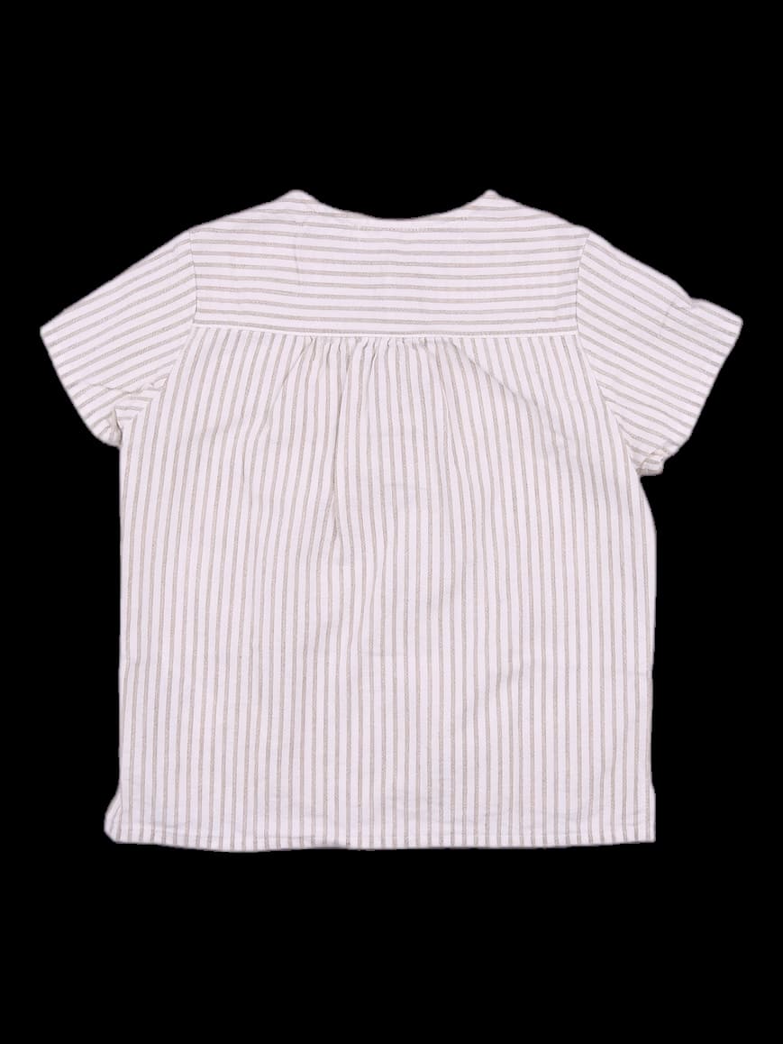 [키즈] 스트라이프 반팔티