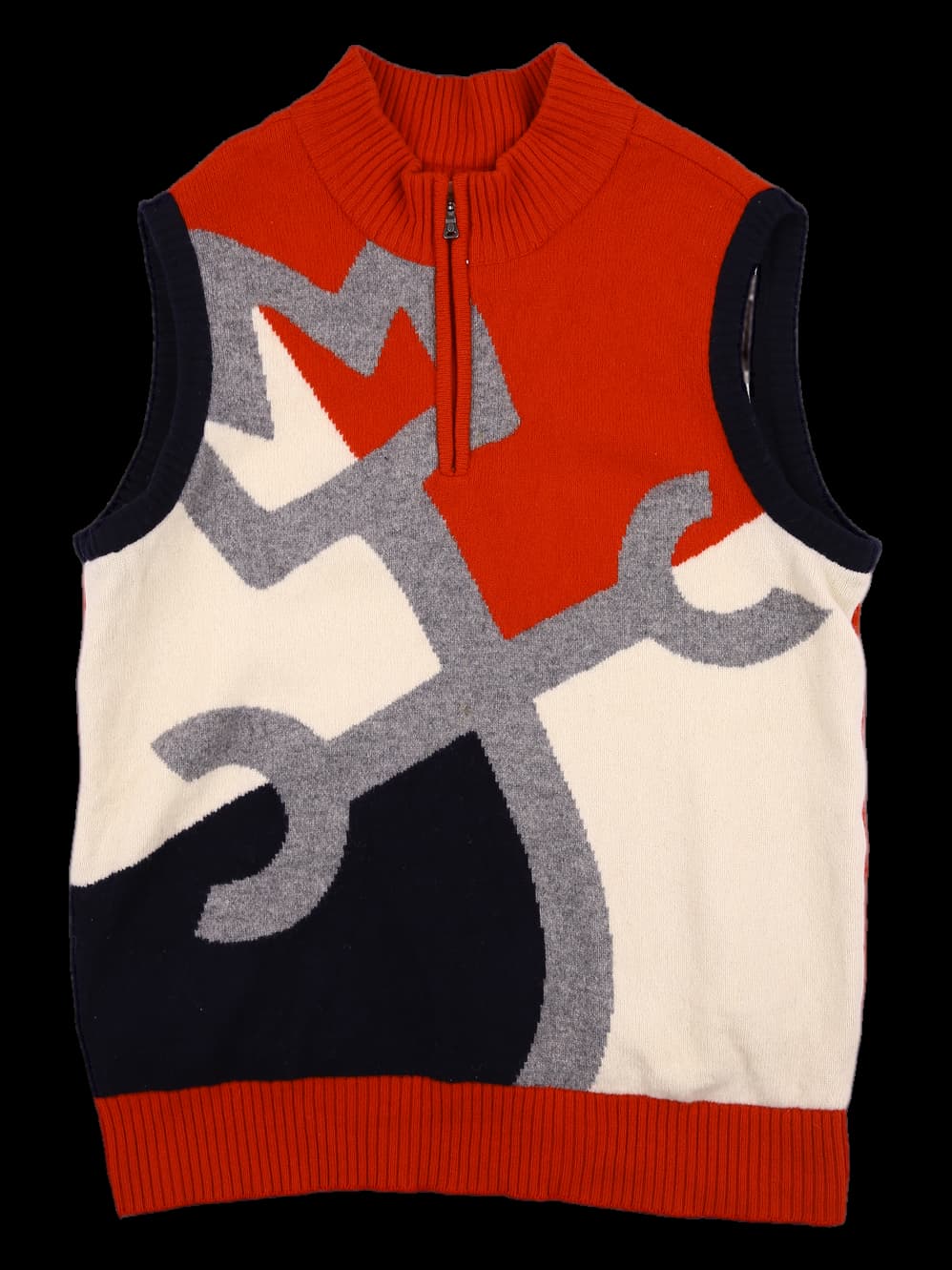 [남성] 니트 방풍 베스트