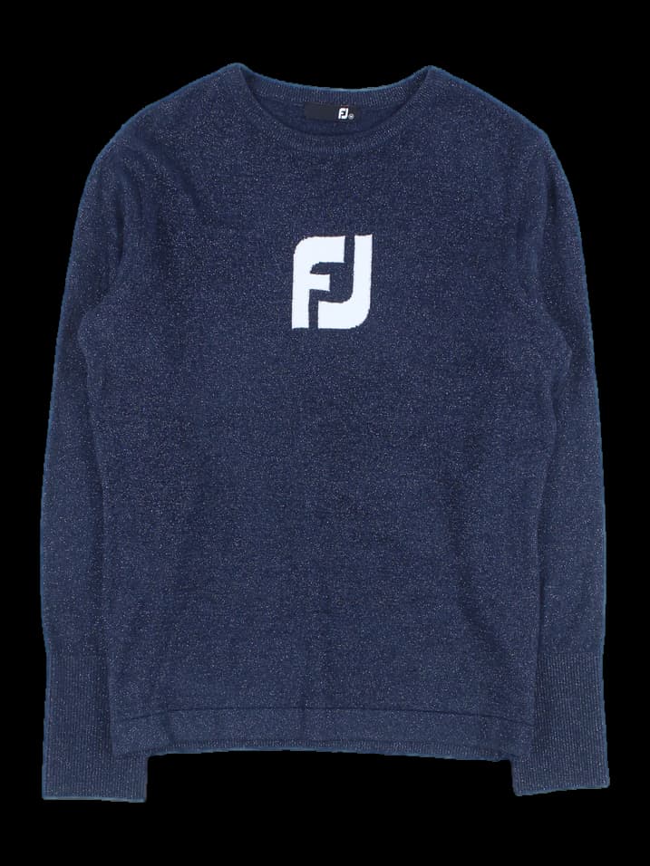 로고 긴팔 니트