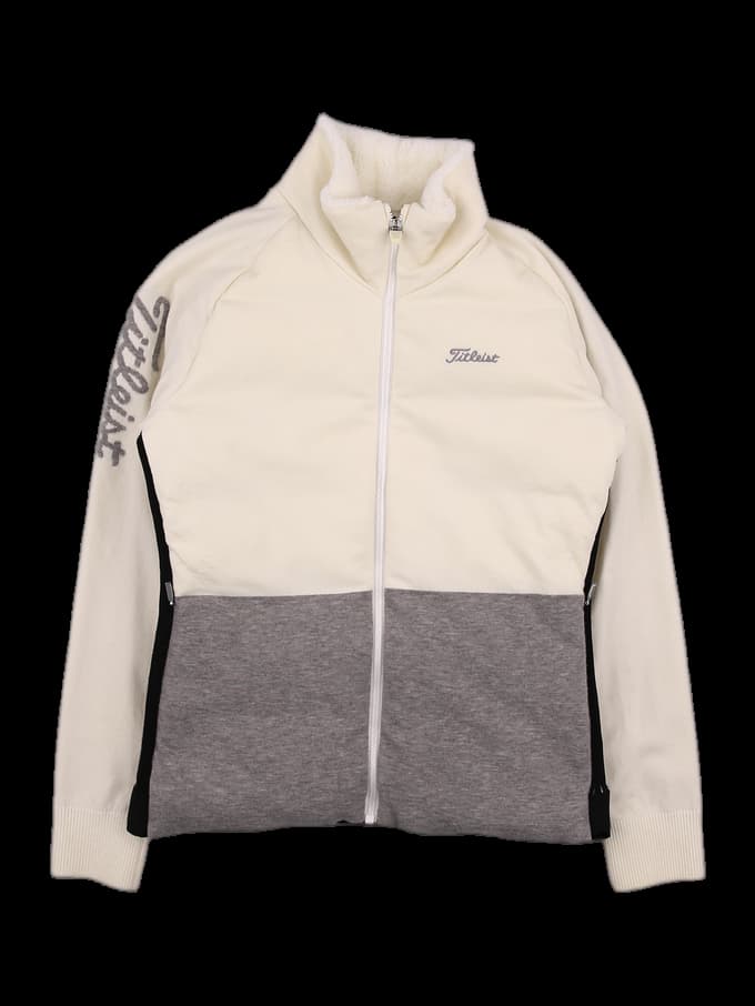 방풍 니트 집업