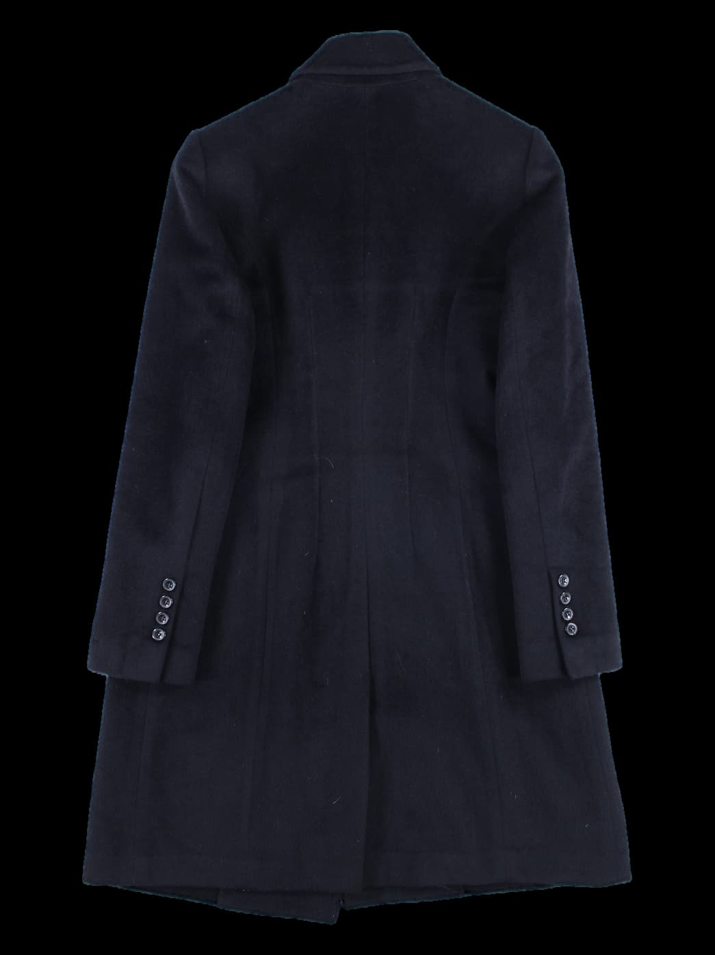 빅 카라 긴팔 코트