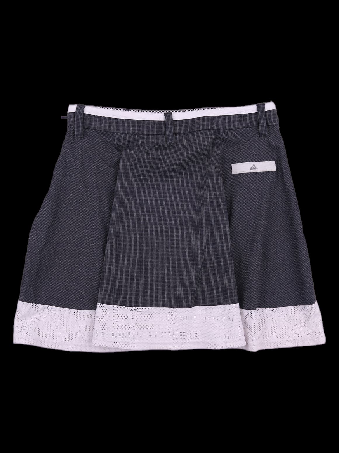 펀칭 플레어 스커트