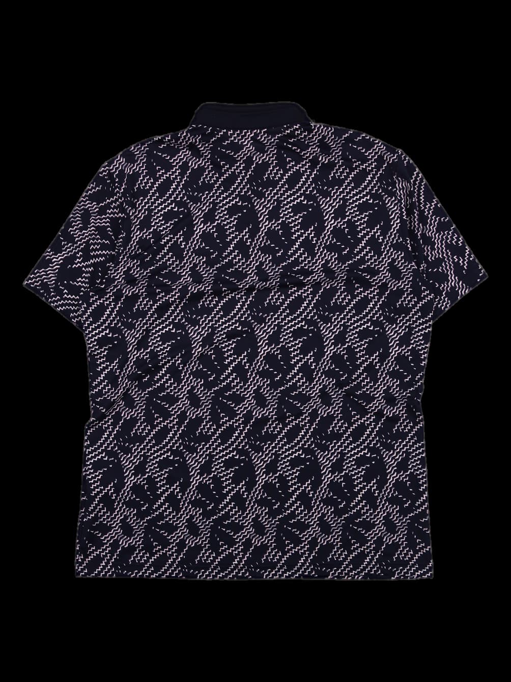 [남성] 패턴 카라 반팔티