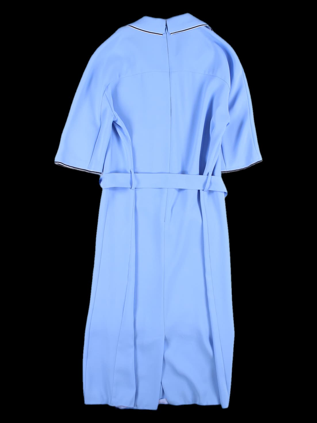 벨티드 롱 원피스