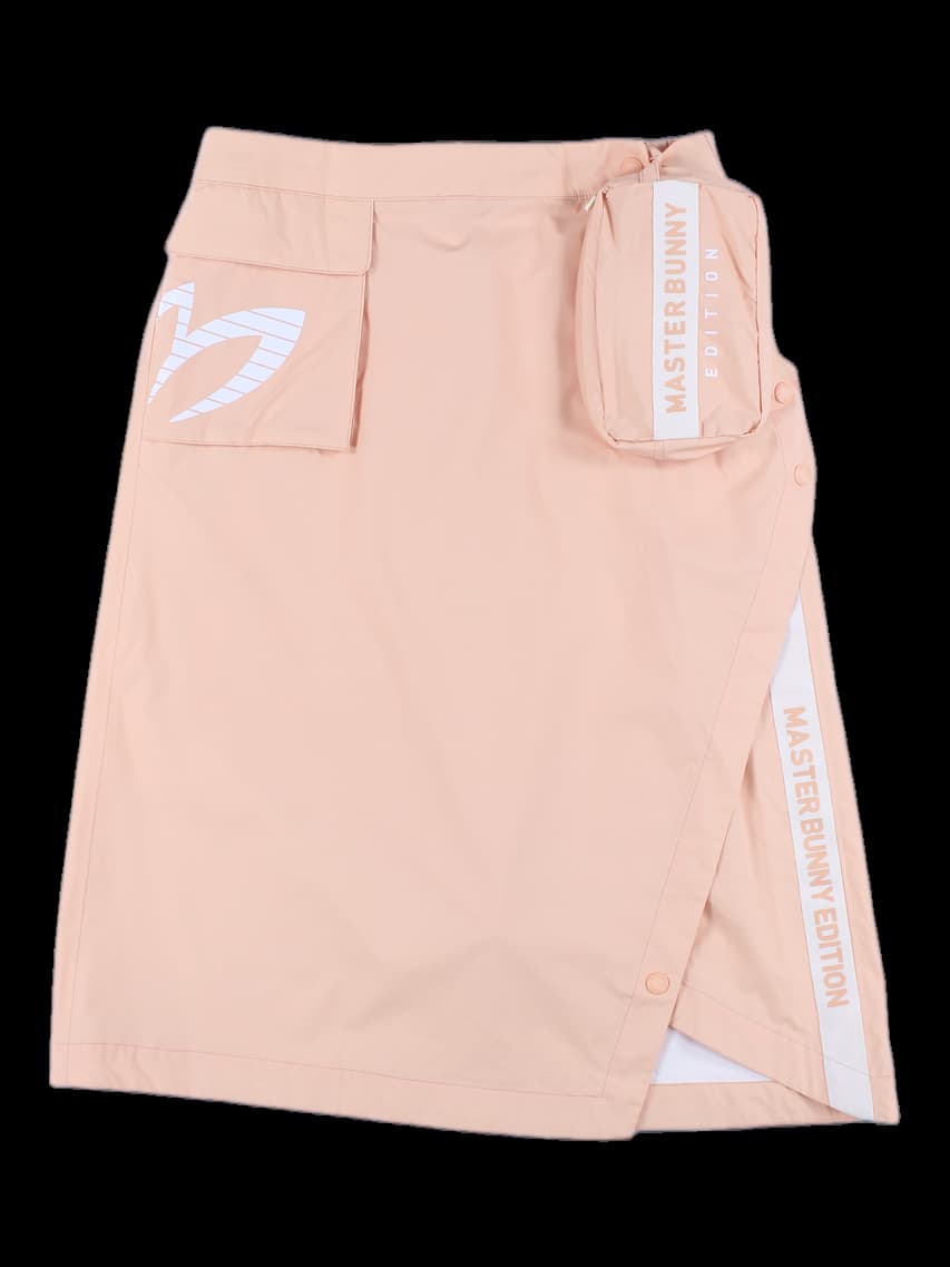 나일론 버튼 스커트