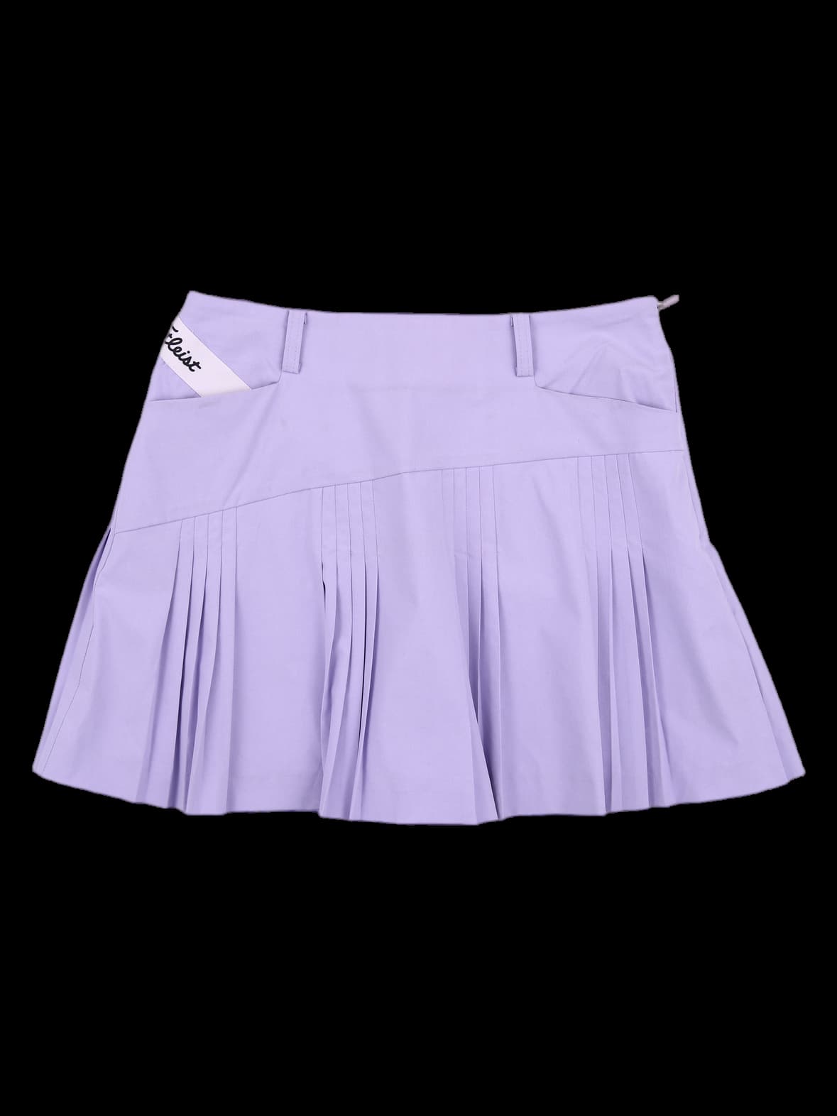 투포켓 플리츠 스커트