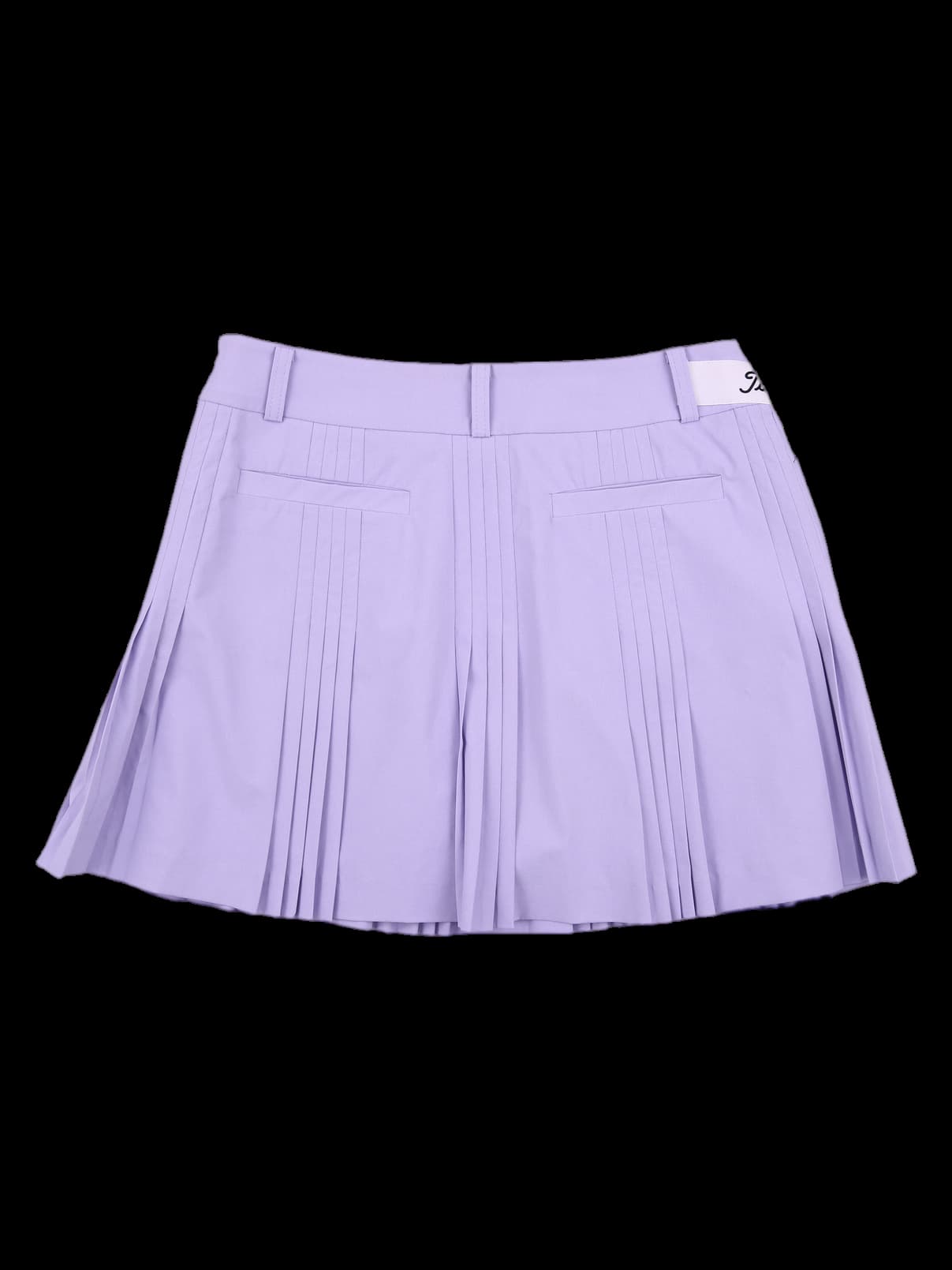 투포켓 플리츠 스커트