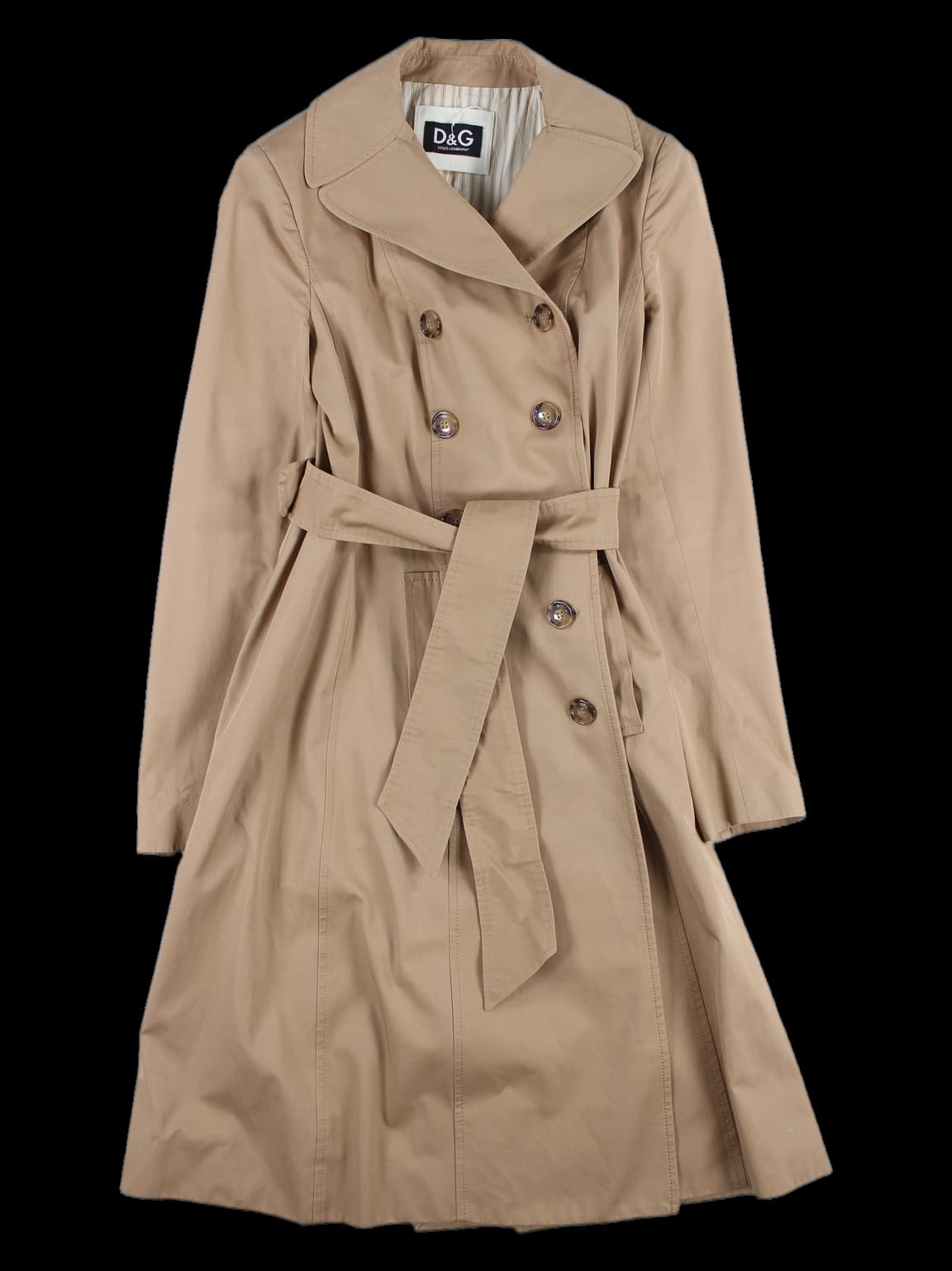 벨티드 트렌치 코트