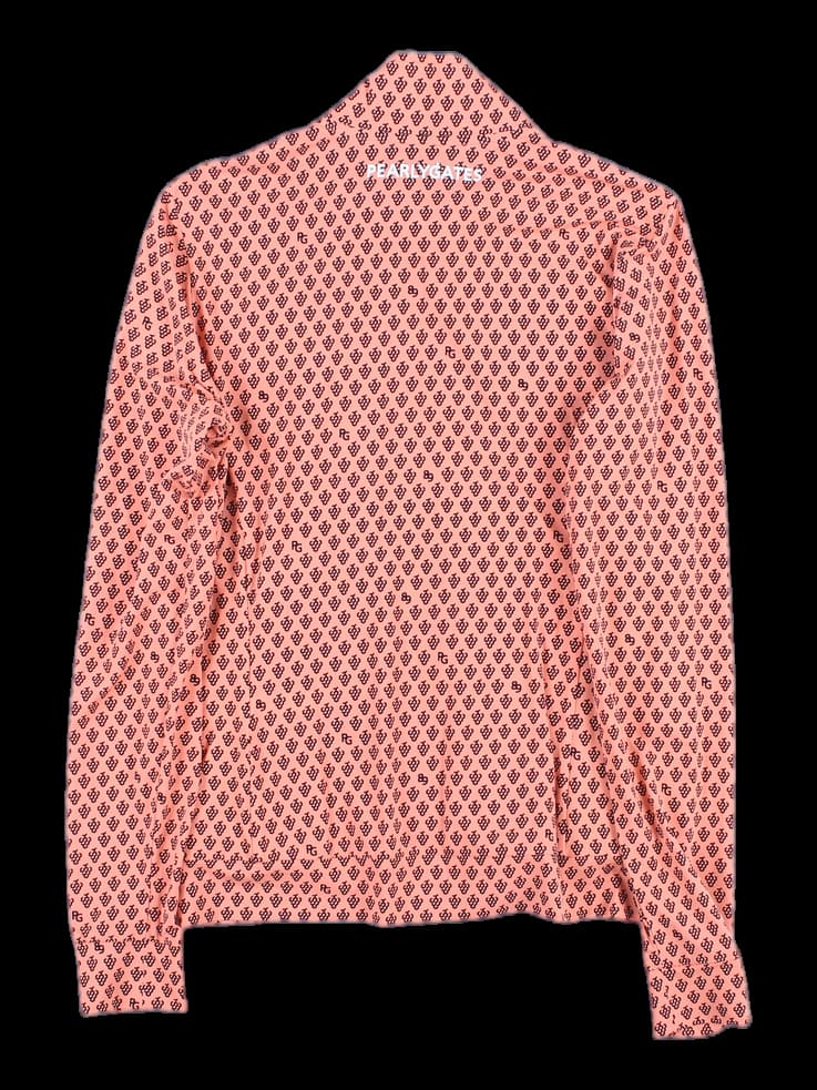 [새상품] 프린트 패턴 골프 집업