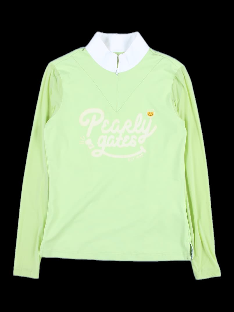 프린트 긴팔 티셔츠