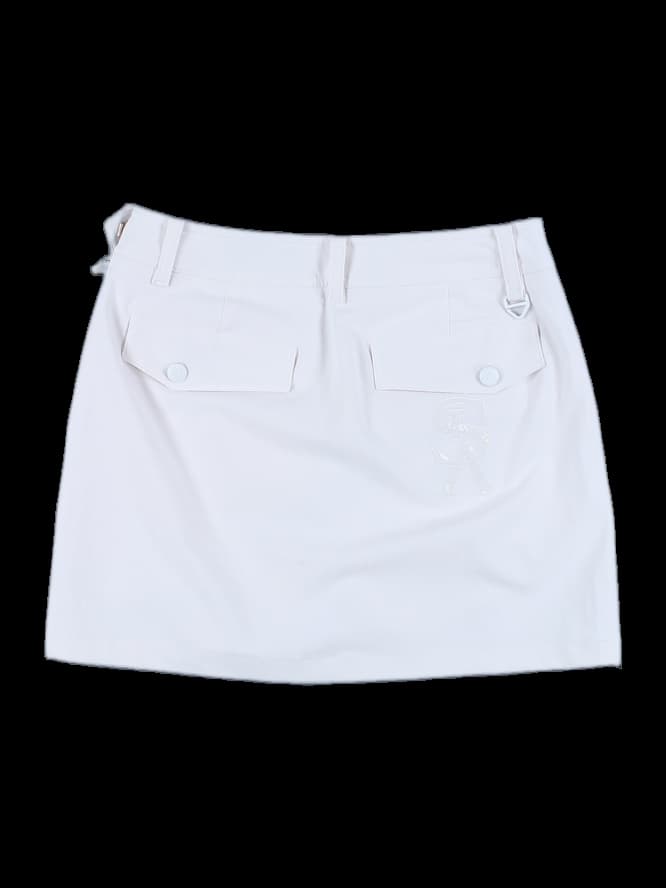 로고 골프 스커트